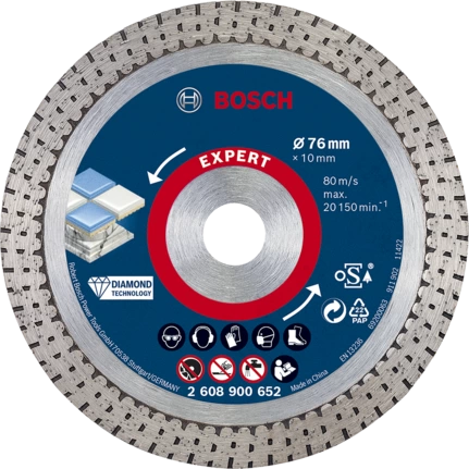 Expert Hardkeramik 76-mm-Trennscheiben