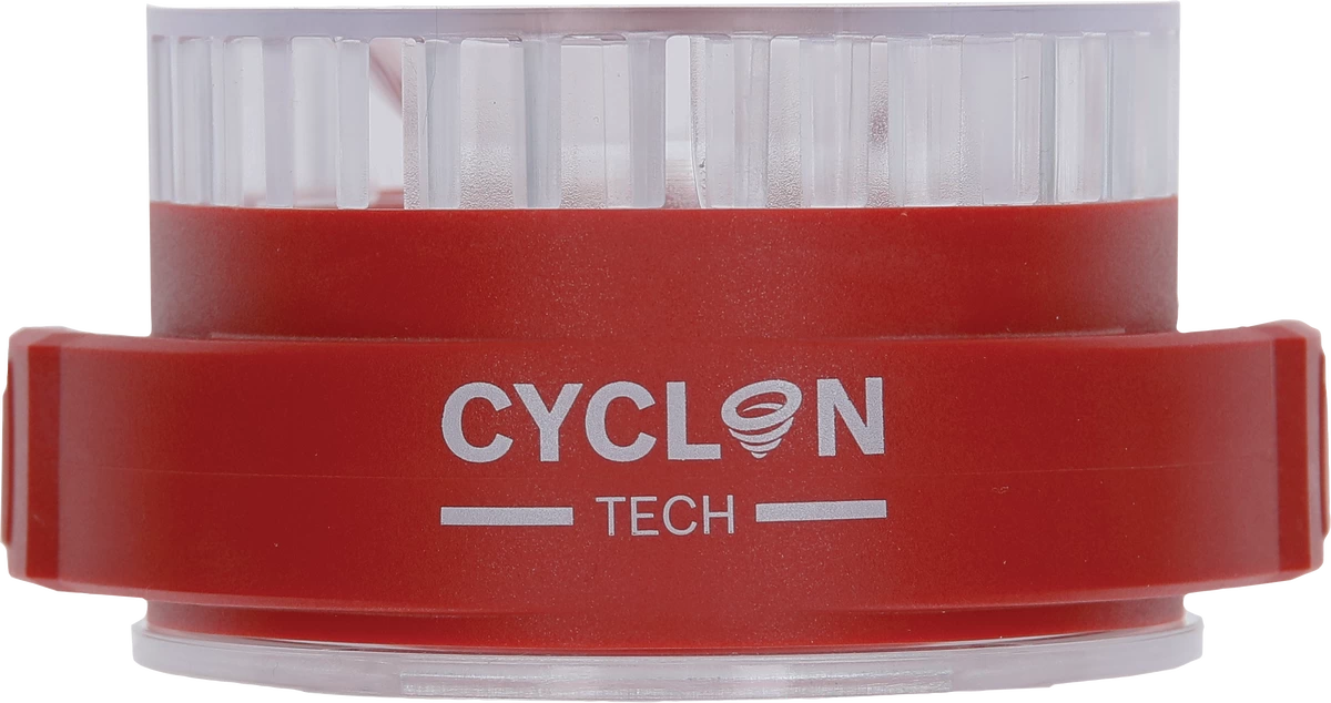 Staubbox Cyclon Tech für grosse Winkelschleife
