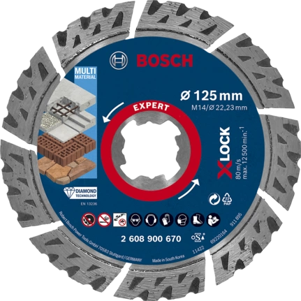 Expert Multimaterial X-Lock Diamanttrennscheiben